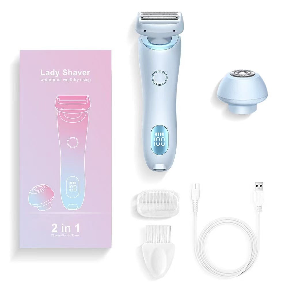 Women's 2-in -1 Full Body Shaver